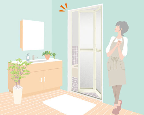 リフォーム浴室ドア